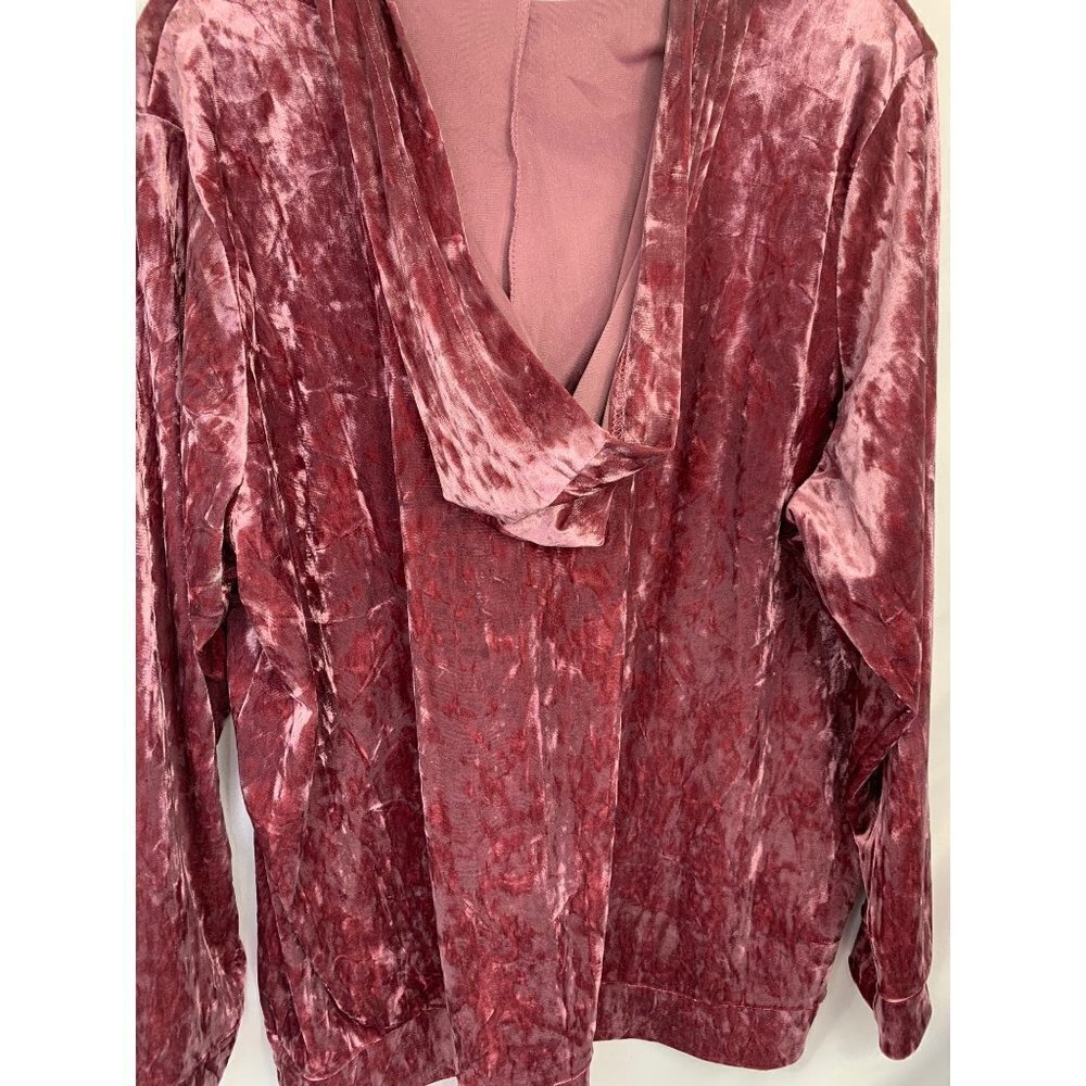 City Streets Women's Pink Soft Sweater - Picture 3 of 7